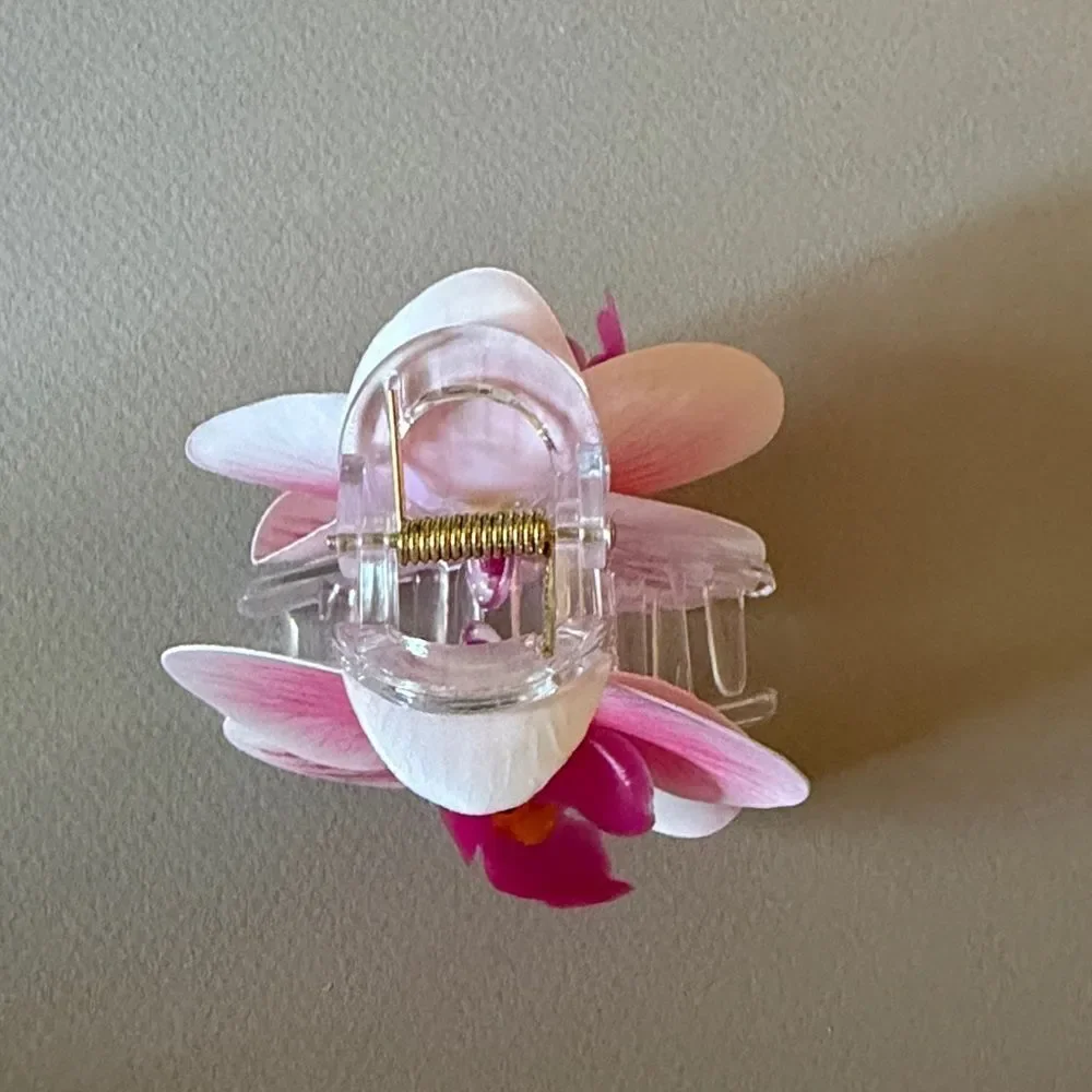 Pink Orchid Hair Clip A1605